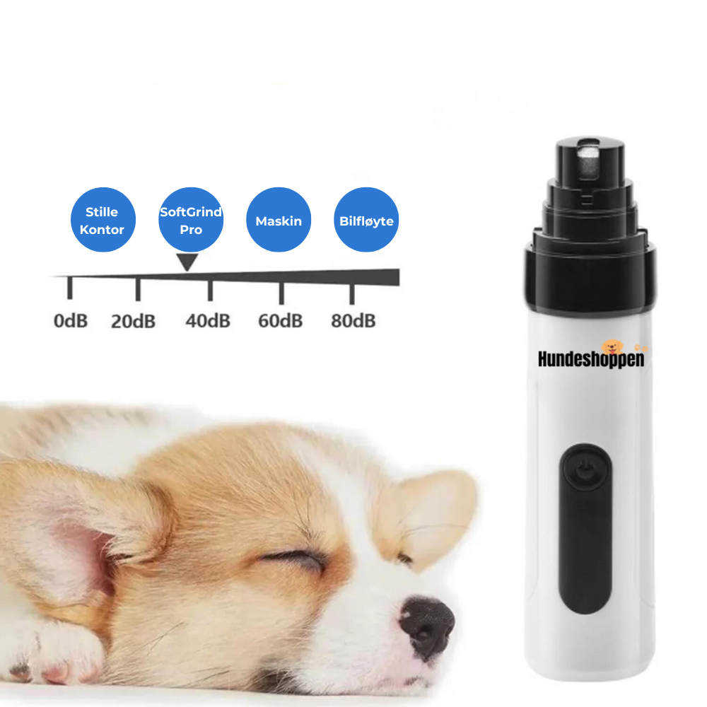 SoftGrind Pro™ - Elektrisk Smertefri Negletrimmer