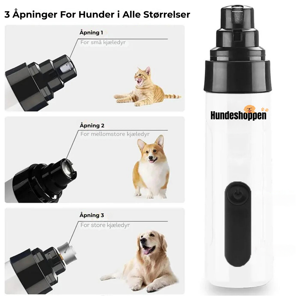 SoftGrind Pro™ - Elektrisk Smertefri Negletrimmer