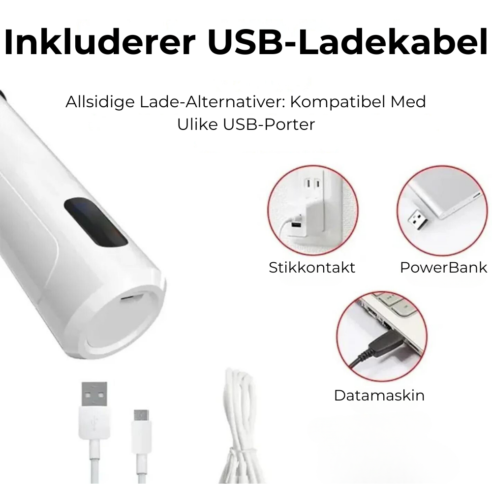 SoftGrind Pro™ - Elektrisk Smertefri Negletrimmer