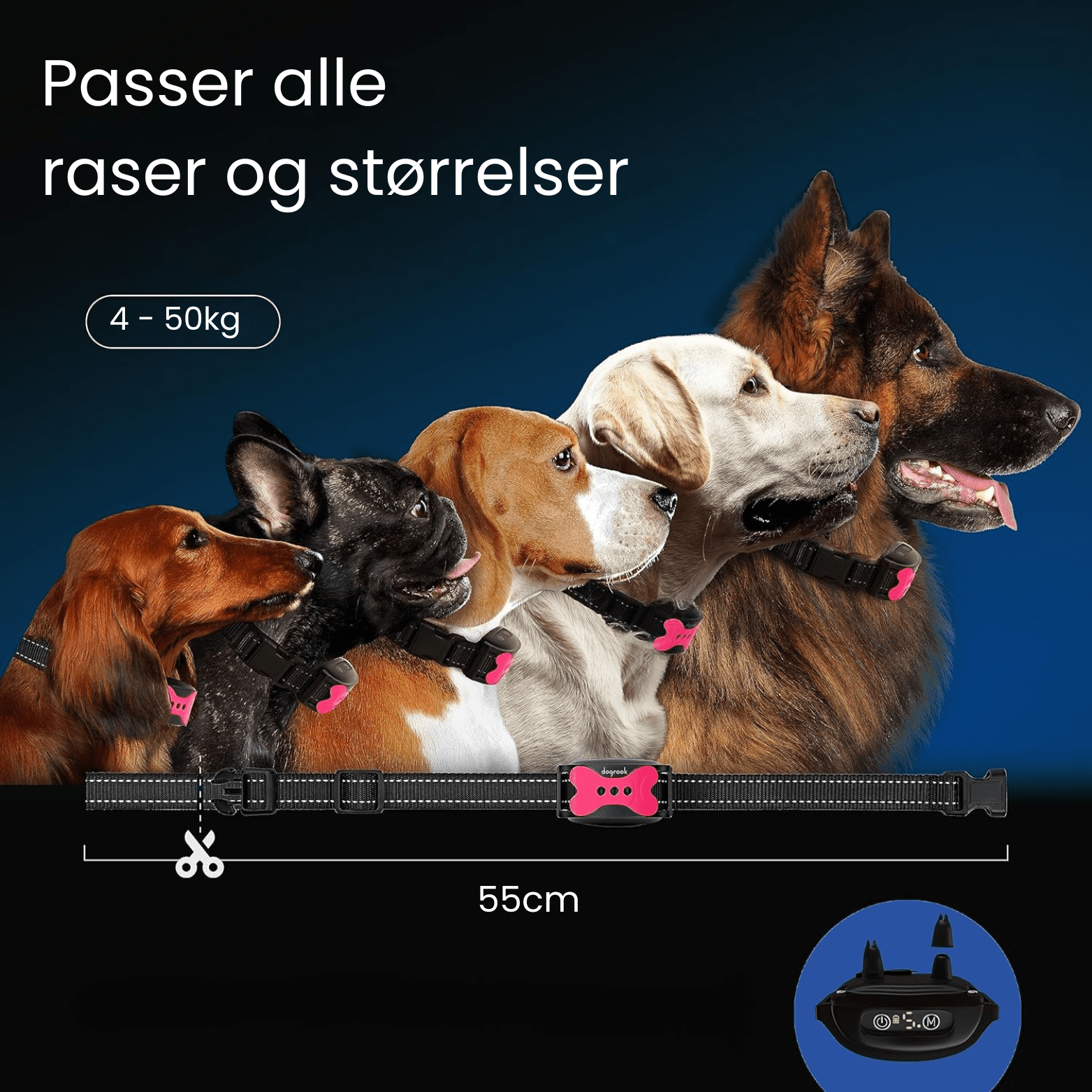 ByeBark™ - Anti-Bjeff Halsbånd